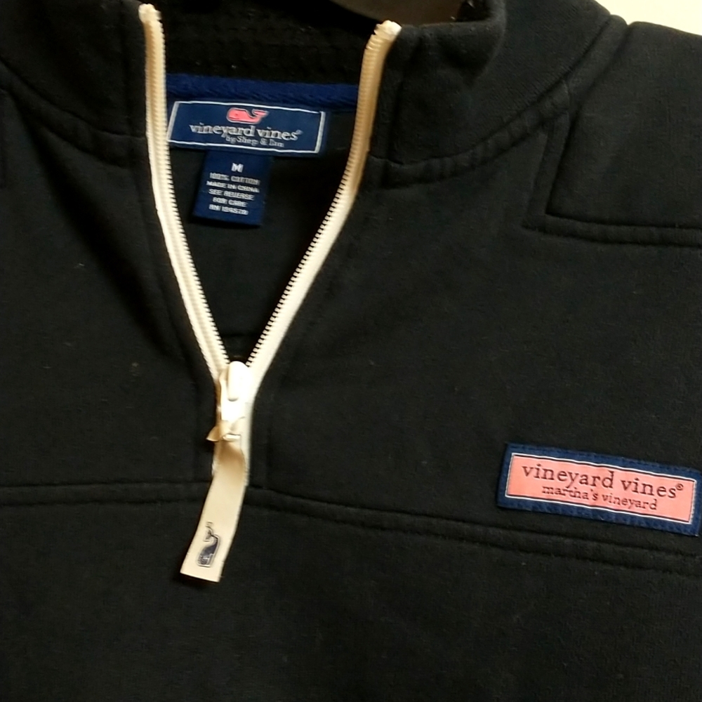 Vinyard Vines men quarters zip up size medium sweater - Picture 1 of 13